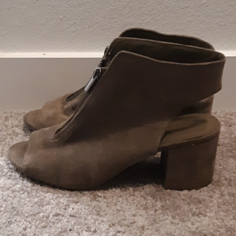 Coconuts Peep Toe Booties